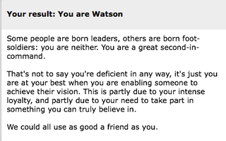 Illustration for article titled Which Sherlock Character Are You? + Viewing Party Reminder!